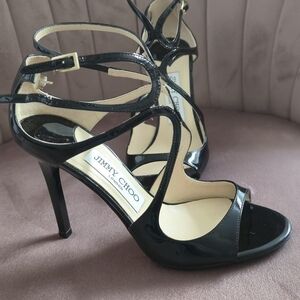 Jimmy Choo Black Lang Heels